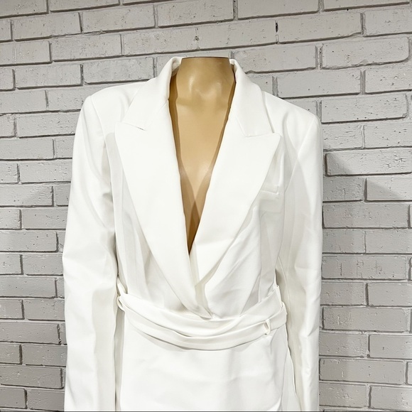 Zara Women’s White Blazer Dress - Picture 2 of 12